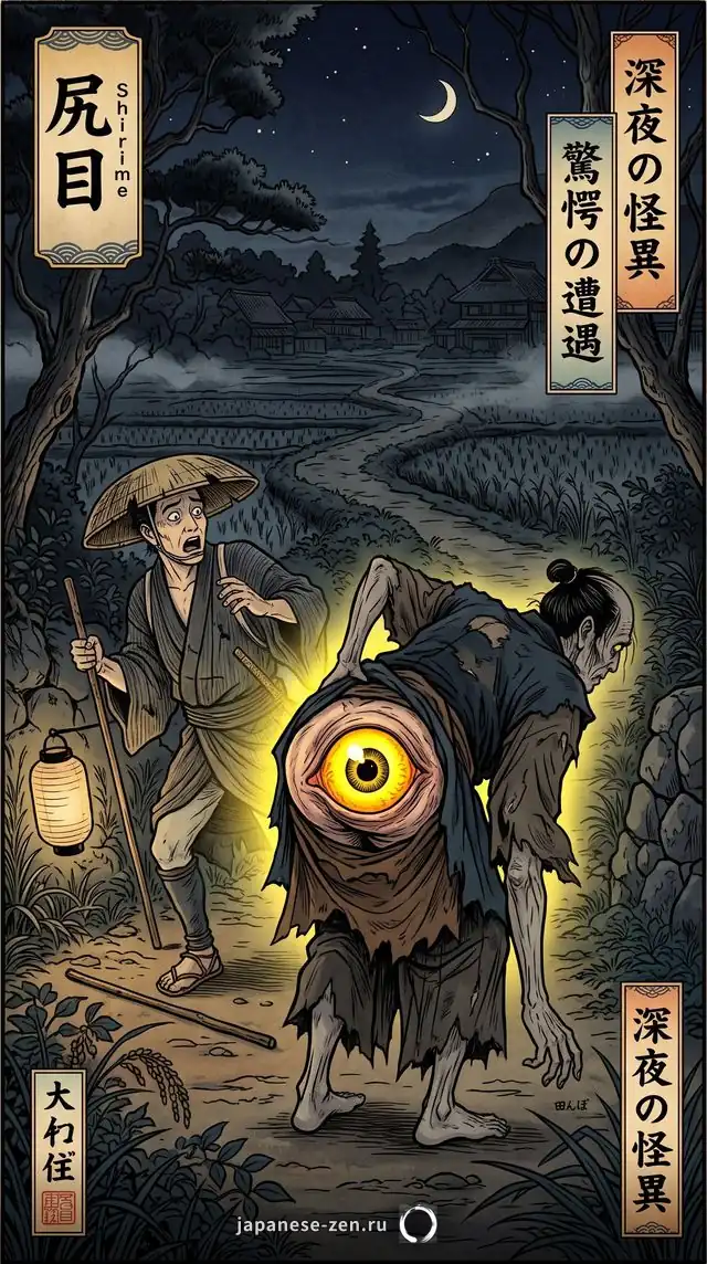 Shirime mitologia japonesa